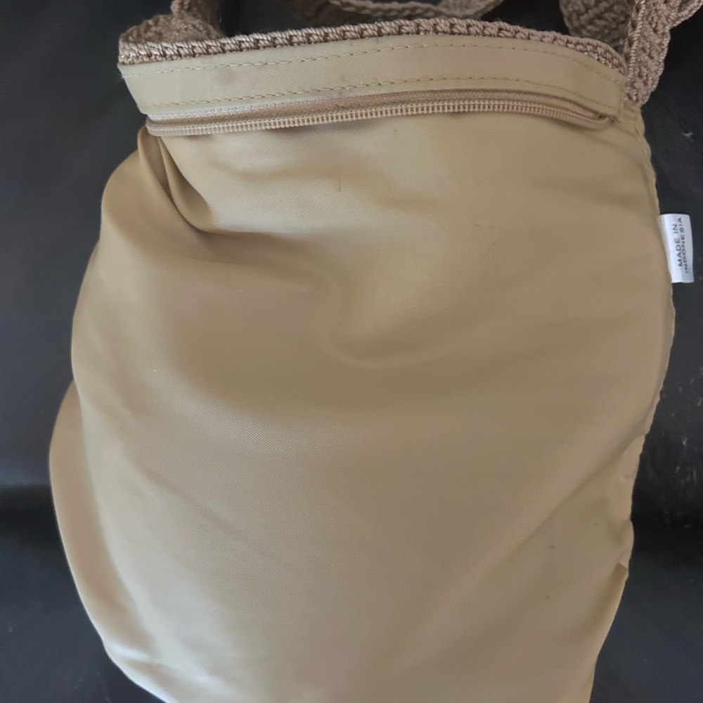 The Sak Tan Crochet Shoulder Bag - Picture 4 of 4